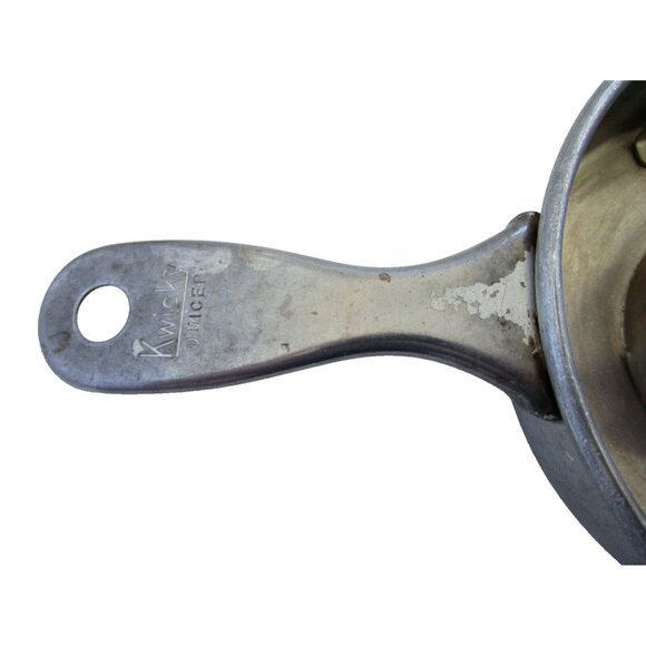 Kwicky Citrus Juicer Reamer Seed Catcher Rotating Quam-Nichols Chicago IL USA - Picture 6 of 16